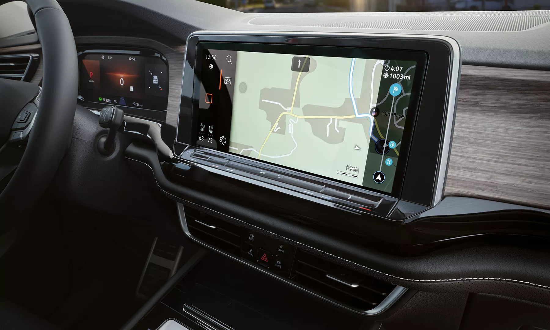 2026 VW Atlas Available 12” center touchscreen display